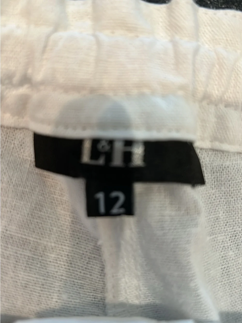Linen Blend Drawstring Shorts - Picture 8 of 10